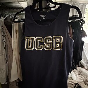 Champion Navy Blue Authentic Tank Top